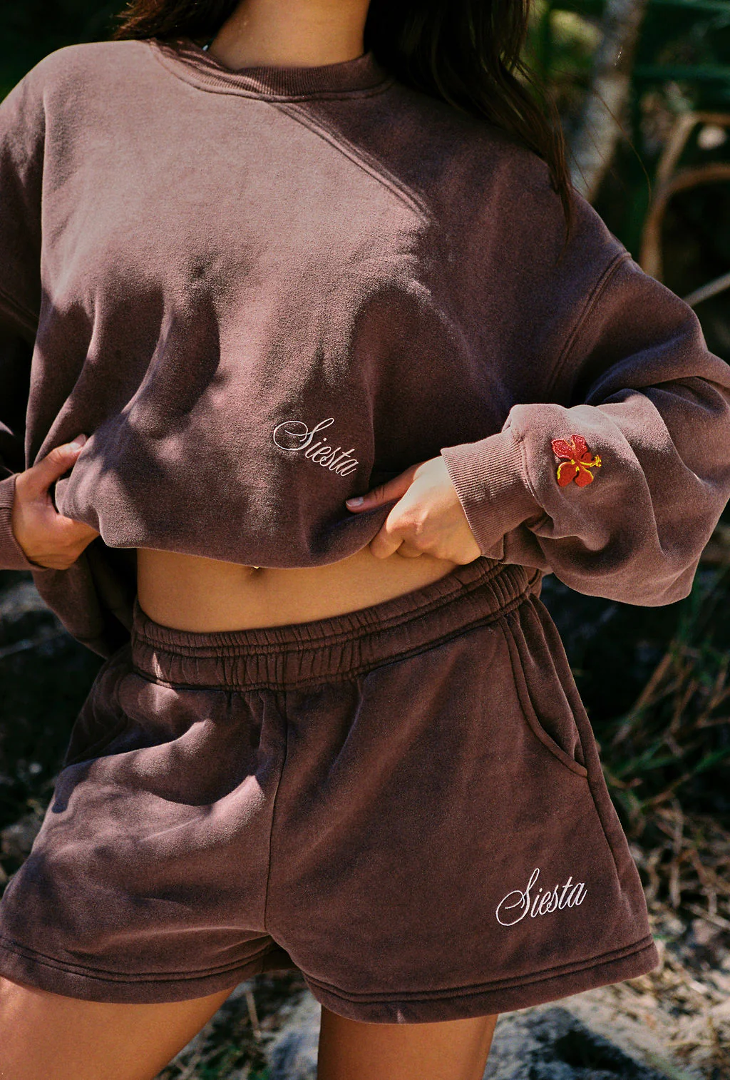 Hibiscus Staple Crew Neck - Vintage Brown - Image 5